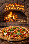Pizza Mista (Taş Fırında Pişirilir)